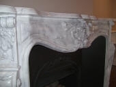 Painted Carrara Fireplace Perth