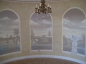 French Countryside Mural, Trompe l’oeil, Painter Peppermint Grove, Interior Painting Dalkeith WA, French Wash Walls