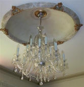Decorative Painted Dome, Faux Marble Dome, Painted Ceiling Rose, Decorative Paint Finish, Best House Painter Perth 