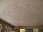 Painted Ceiling Pattern, Decorative Effects Painting Perth, Polished Plaster, Ceiling Rose, Ceiling Dome Perth