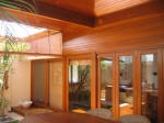 Clear Coated Woodwork Varnished Decking Painted Beams French Doors Perth Western Australia