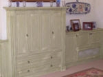 Aged Lounge Cabinetry