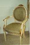 Painting to chair to match Antique French Furniture