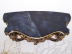 Painted Nero Marquina Spanish Marble on Table