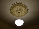 Ceiling Rose, Plaster Rose, Painted Ceiling Rose, Gold Leaf, Metallic Gold, Home Renovating, Award Winning House Painter