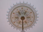 Plaster Ceiling Rose, Gold Leaf, Liquid Gold, Painted Effects, Heritage Home Painting, Karl Saxon Creative Colours, Gold Rose