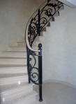 French Washed Walls, Wrought Iron Perth, Black Balustrade, Stencilled Floor, Faux Marble, Marbled, Creative Colours Perth