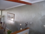 Metallic Painting, Metallic Silver Paint, Painted Lounge Walls, Pearl Paint, Shimmer Paint, Creative Colours Painting Perth